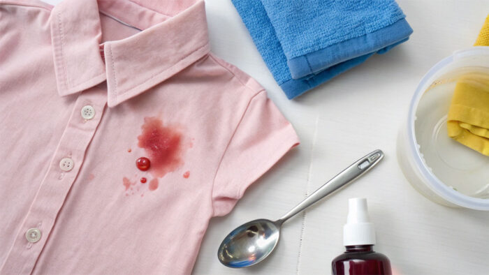 How to Get Lip Gloss Out of Clothes Easily
