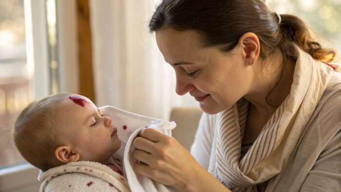 How to Get Lipstick Off Baby Skin Safely