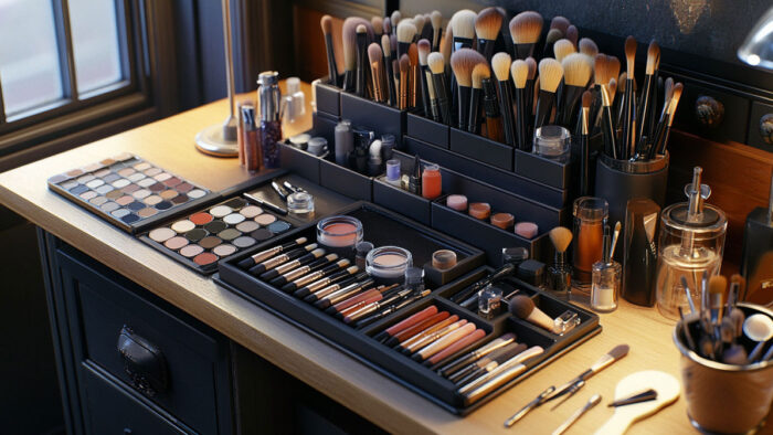 How to Set Lipstick with Powder for Longevity