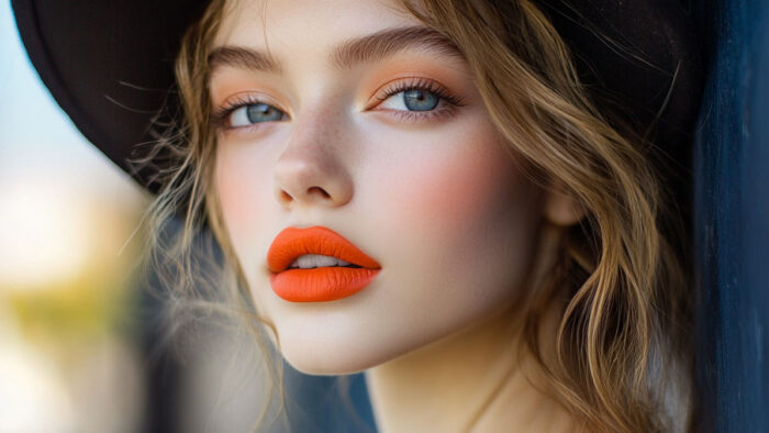 How to Wear Orange Lipstick Boldly