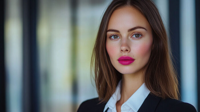 Makeup Looks with Pink Lipstick for Every Mood