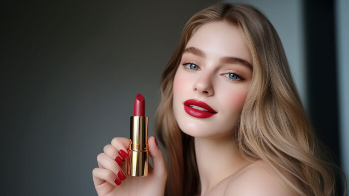 What Color Blush Goes with Red Lipstick?