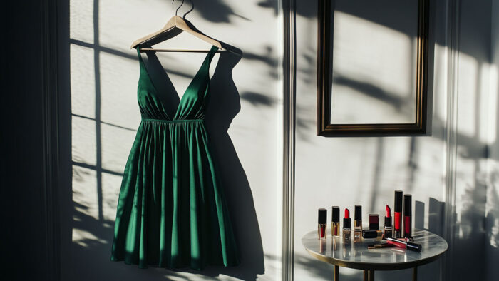 What Color Lipstick Goes with a Green Dress?
