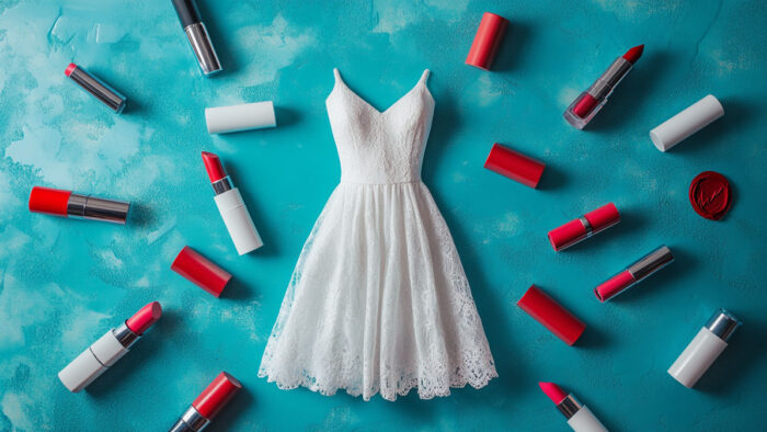What Color Lipstick Goes with White Dress?