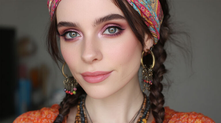 Hippie Makeup Looks: Free-Spirited & Fun Styles