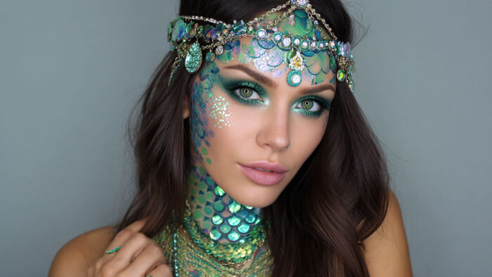 Mermaid Makeup Looks: Shimmering & Ocean-Inspired