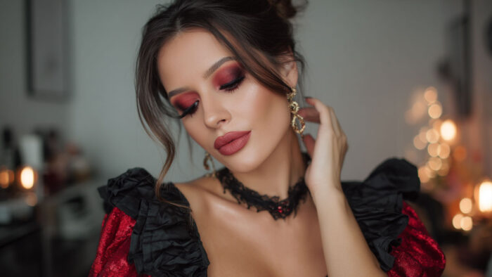 Red Makeup Looks: Bold & Fiery Glam Styles