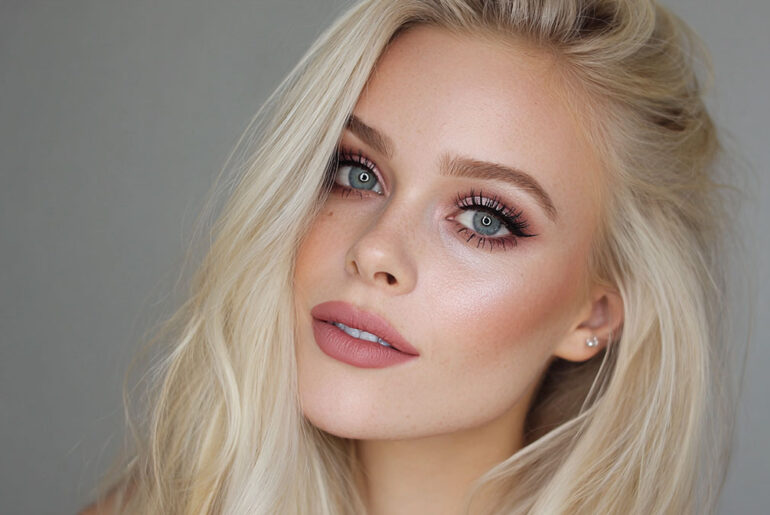 makeup looks for blondes