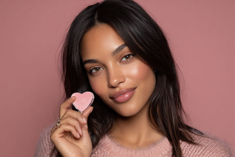 how to apply blush on different face shapes