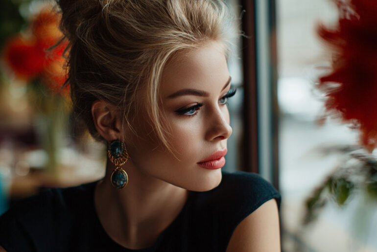 how to apply false eyelashes