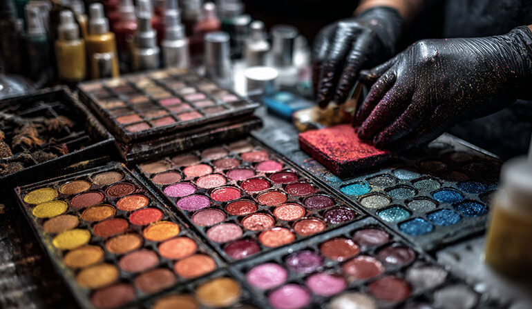 how to clean makeup palettes