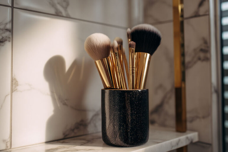 how to wash makeup brushes