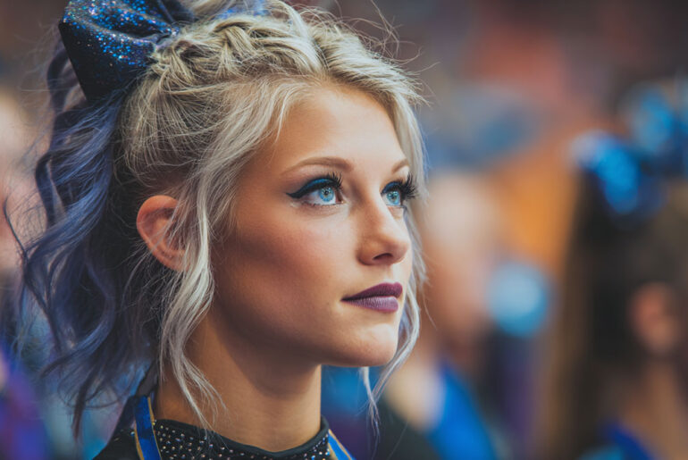 cheer makeup looks