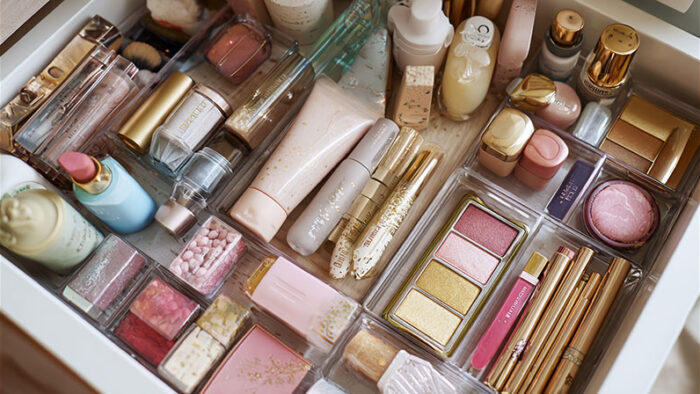 Easy Makeup Organising Ideas