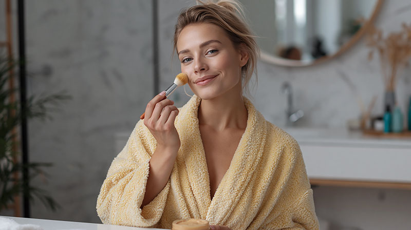 How Foundation Works on Skin